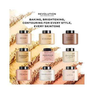 Revolution Banana Brighten Baking Powder 30 gm - Loose Powder