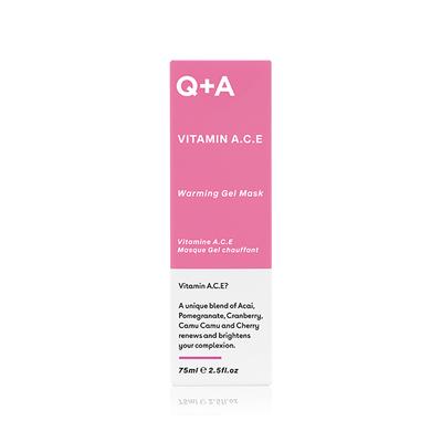 Q+A Vitamin A.C.E Warming Gel Mask 75 ml - Masks & Peels