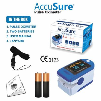 AccuSure Pulse Oximeter - Health Monitors And Equipment