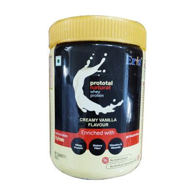 PROTOTAL NATURAL WHEY PROTEIN NO ADDED SUGAR CREAMY VANILLA FLAVOUR Powder 200g - Supplements-Sup