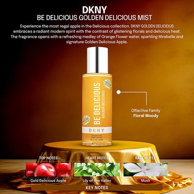 Dkny Be Delicious Golden Delicious Fragrance Mist 250 ml - Body Mist/Spray