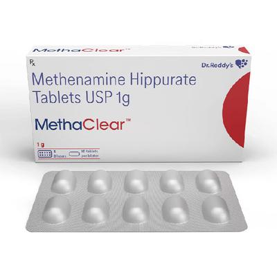 METHACLEAR 1g Tablet 10's - Uti Infections-Oth