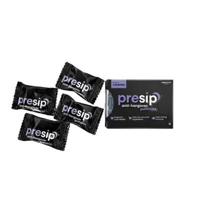 Presip Anti Hangover Gummies 4's - Mental Health