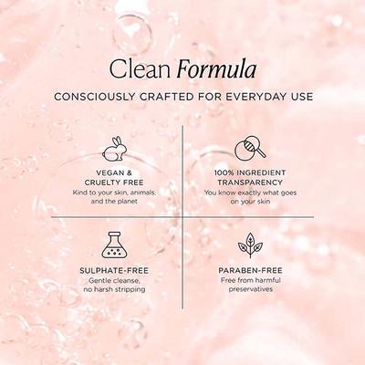 Kimirica Pink Caribbean Refreshing Shower Gel with Nourishing Olive Oil, All Skin Type 300ml - Shower Gels & Body Wash