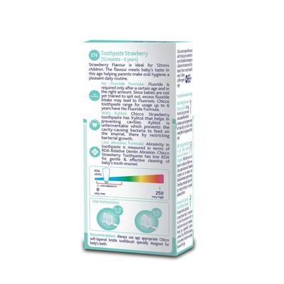 Chicco Kids Toothpaste - Strawberry 50 gm - Baby Oral Care