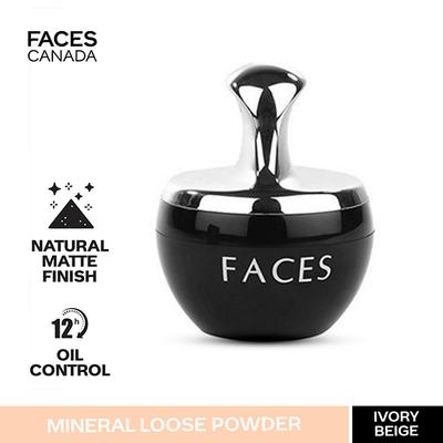 Faces Canada Ultime Pro Mineral Loose Powder Ivory Beige-02 7 Gm - Loose Powder
