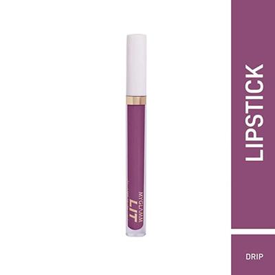 MyGlamm LIT Liquid Matte Lipstick-Drip 3 ml - Liquid Lipsticks