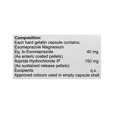 ESOMEFOL IT Capsule 10's - Ulcer/Reflux/Flatulence-Aaa