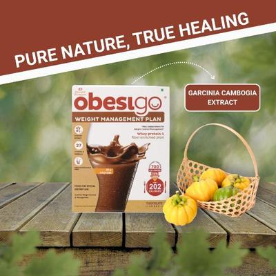 Obesigo Premium Chocolate Powder 350 gm - Weight Loss