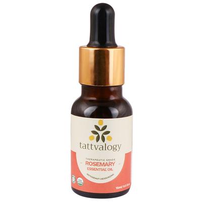 Tattvalogy Organic Rosemary Essential Oil Therapeutic Grade 15 ml - Essential Oils