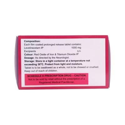Levigress 1000mg Tablet 10'S - Epilepsy/Convulsion-Ant