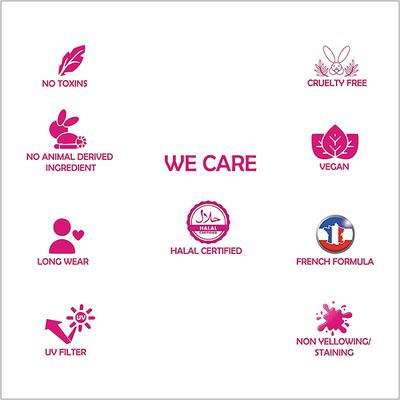 Saba Breathable Long Stay Nail Paint Enriched with Argan Oil Mahogany 12 ml - Nail Polish