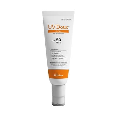 UV Doux D-TAN Aqua SPF 50 Sunscreen Lotion 50 ml - Face Sunscreen