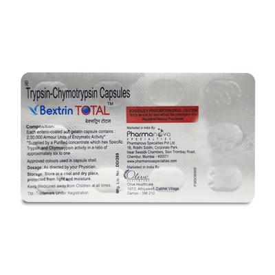 BEXTRIN TOTAL Capsule 10's - Pain relief-Nsa