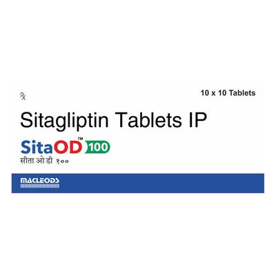 SITA OD 100 Tablet 10's - Diabetes-Ant