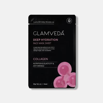 Glamveda Collagen Sheet Mask 25 ml - Sheet Masks
