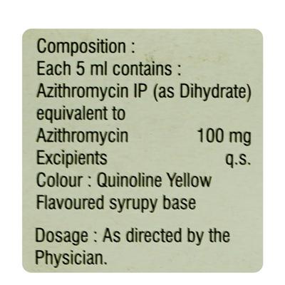 Azitus 100mg Suspension 15ml - Bacterial Infections-Mac