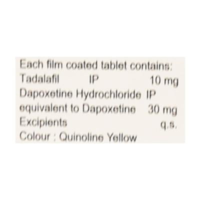 Tadaza Tablet 4'S - Impotence/Erectile Dysfunction (Ed)