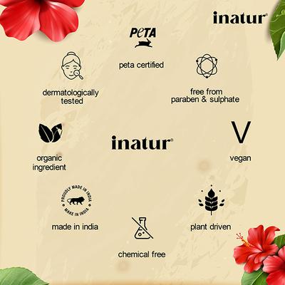 Inatur Hair Oil - Hibiscus 100ml - Hair Oils