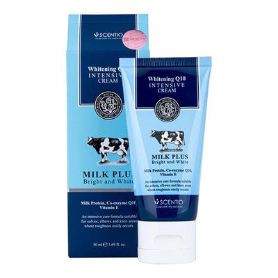 Scentio Milk Plus Organic Whitening Q10 Intensive Cream 50 ml - Face Creams