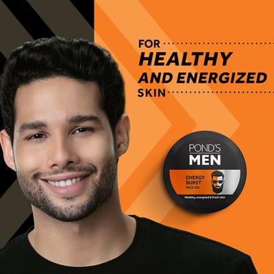Pond's Men Energy Burst Face Gel 55 gm - Face Moisturizers