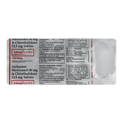 Altoran CH 12.5 Tablet 10 'S - Hypertension-Ang