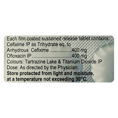 CEFTAS O DS Tablet 10's - Bacterial Infections-Qui