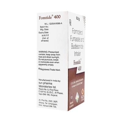FOMTIDE 400 Inhaler 120md - Asthma/COPD-Ast