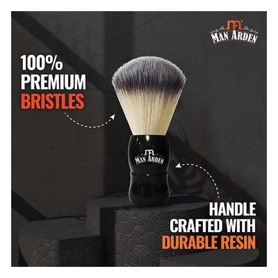 Man Arden Premium Shaving Brush - Irritation Free, High-End Bristles 1's - Shaving Brushes