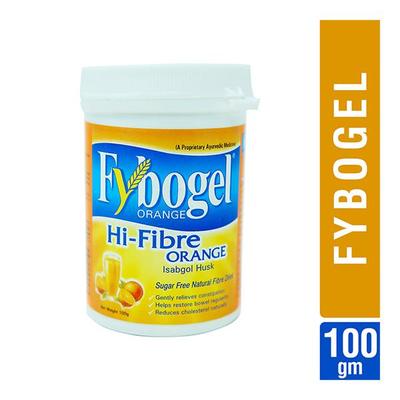 Fybogel Isabgol Husk - Hi-Fibre Orange 100 gm - Digestive Health