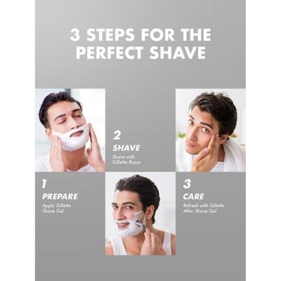 Gillette Sensitive Shavegel, Deep Comfort with Eucalyptus Oil - Shaving Gels