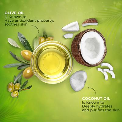 Rexona Coconut and Olive Oil Soap for Silky Soft Skin 400gm 4's - Soaps