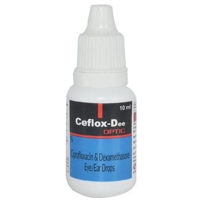 CEFLOX DEE OPTIC Eye/Ear Drops 10ml - Eye Infections-Eaa