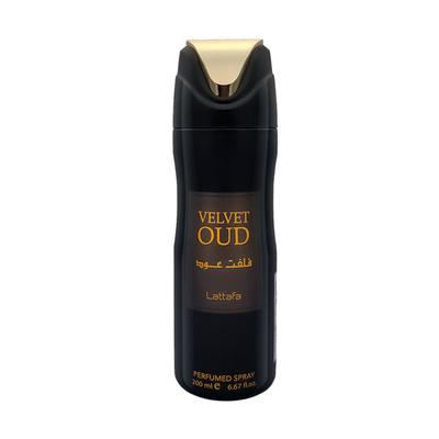Lattafa Velvet Oud Imported Long Lasting Perfumed Deodorant Spray 200 ml - Deodorants/Roll-Ons