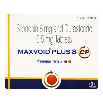 MAXVOID PLUS 8 CP Tablet 30's - Bladder And Prostate Disorders-Dru