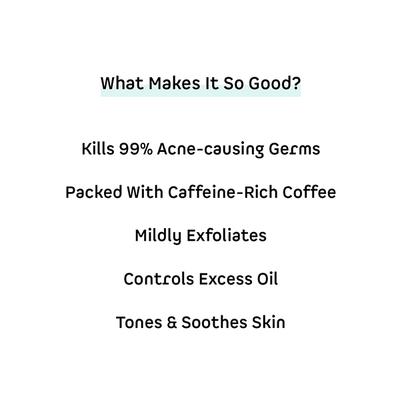 mCaffeine Cappuccino Coffee Face Scrub - 75gm - Face Scrubs