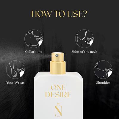 Nisara One Desire Perfume Long-Lasting Citrus Aromatic Unisex Eau de Parfum 50 ml - Perfumes (Edt/Edp)