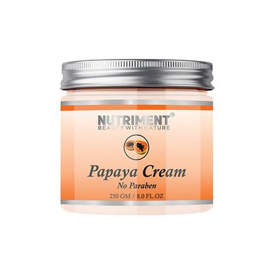 Nutriment Papaya Cream All Skin Type 250 gm - Lotions & Creams