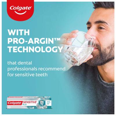 Colgate-Palmolive, Colgate Sensitive Plus Toothpaste, With Pro Argin Formula for Sensitivity Relief, 70 gm - Toothpaste