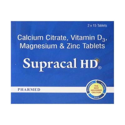 Supracal HD Tablet 15'S - Supplements-Vam
