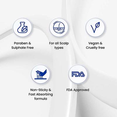 Protouch Anti Dandruff Drops with Salicylic Acid, Non Sticky, Prevents Dandruff, Itchiness & Extra Oil Without Drying 60ml - Hair Serums