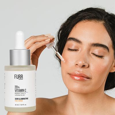 FURR By Pee Safe 20% Vitamin C Skin Face Serum For Skin Illumination Brightens, Tones, & Nourishes the Skin 30 ml - Face Gels