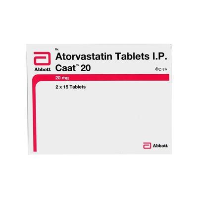 Caat 20mg Tablet 15'S - High Cholesterol-Dys
