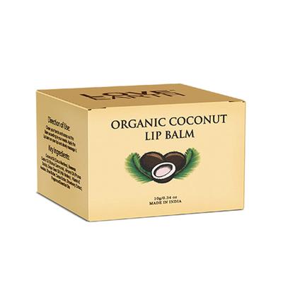 Love Earth Coconut Lip Balm for Dry & Chapped Lips, An Ayurvedic Lip Moisturizer with Vitamin E 10 gm - Lip Balms