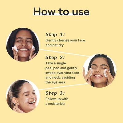 Quench Botanics Mama Cica Instabright Peel Pads 300 g - Sheet Masks