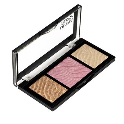 Swiss Beauty Ultra Glow Highlight And Bronzer Palette - (Shade-3) 12 gm - Highlighters & Illuminators