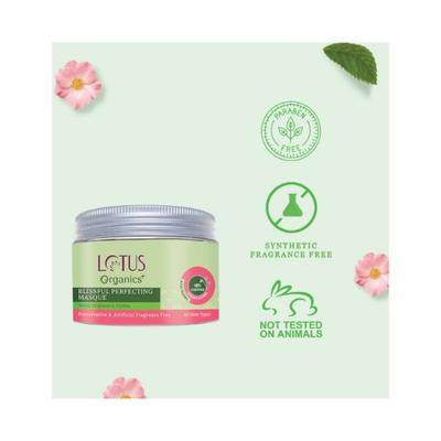 Lotus Organics Blissful Perfecting Masque 50 gm - Masks & Peels