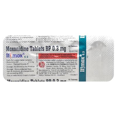 IFIMOX 0.3 Tablet 10's - Hypertension-Cen