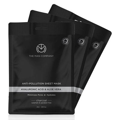 The Man Company Sheet THE HEAT TMC - WEB 876 1's - Sheet Masks