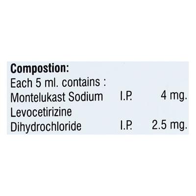 MONTEN L Syrup 60ml - Allergies-Ant